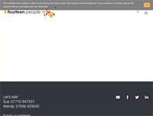 Tablet Screenshot of fourteenpeople.com
